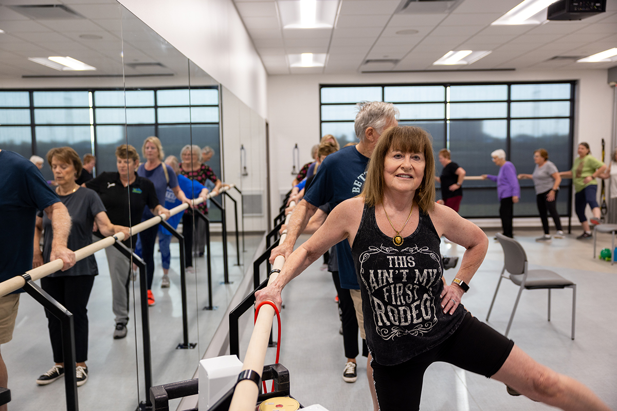 group fitness room