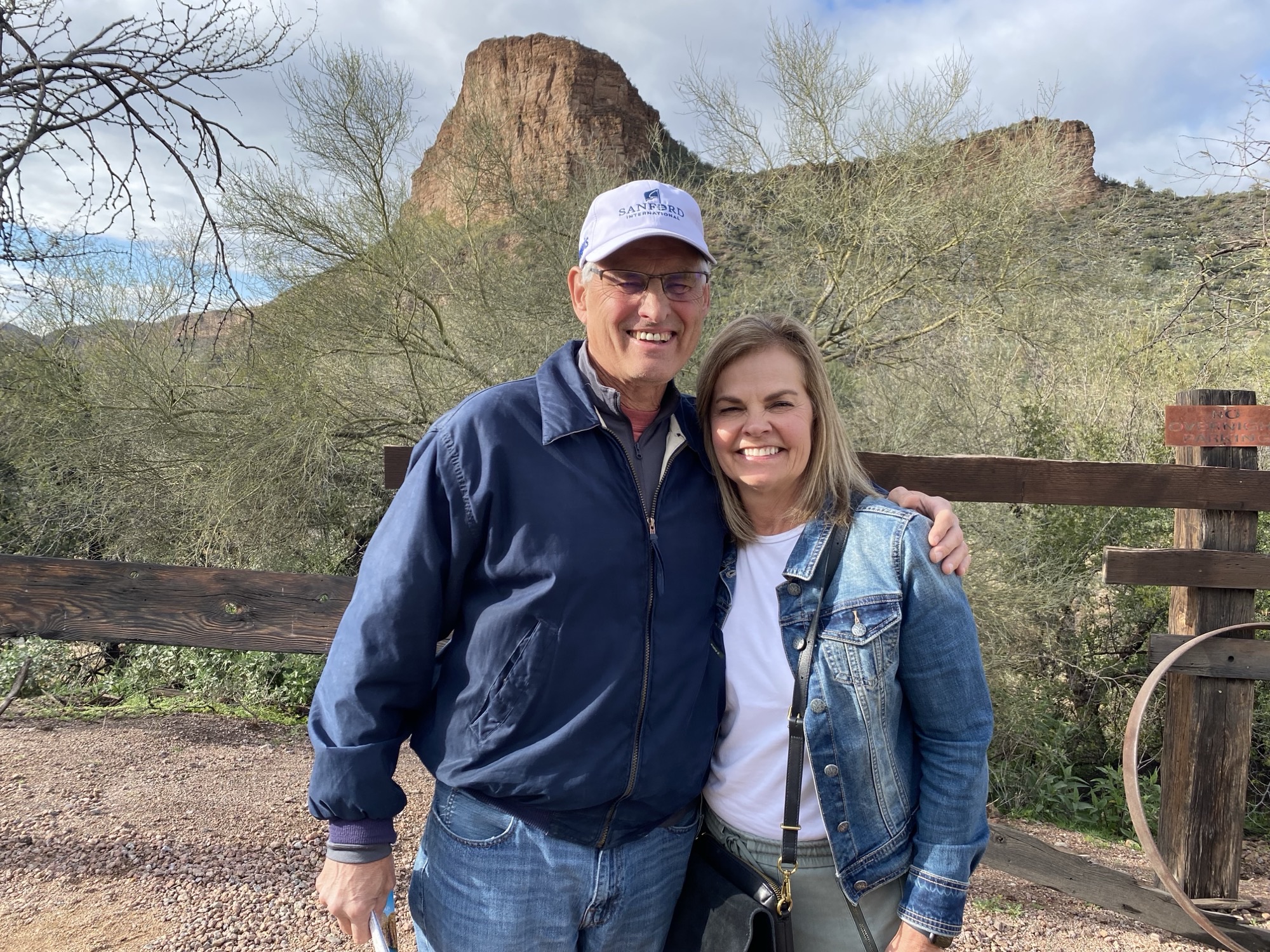 Pam and Dennis Hanneman in Nature