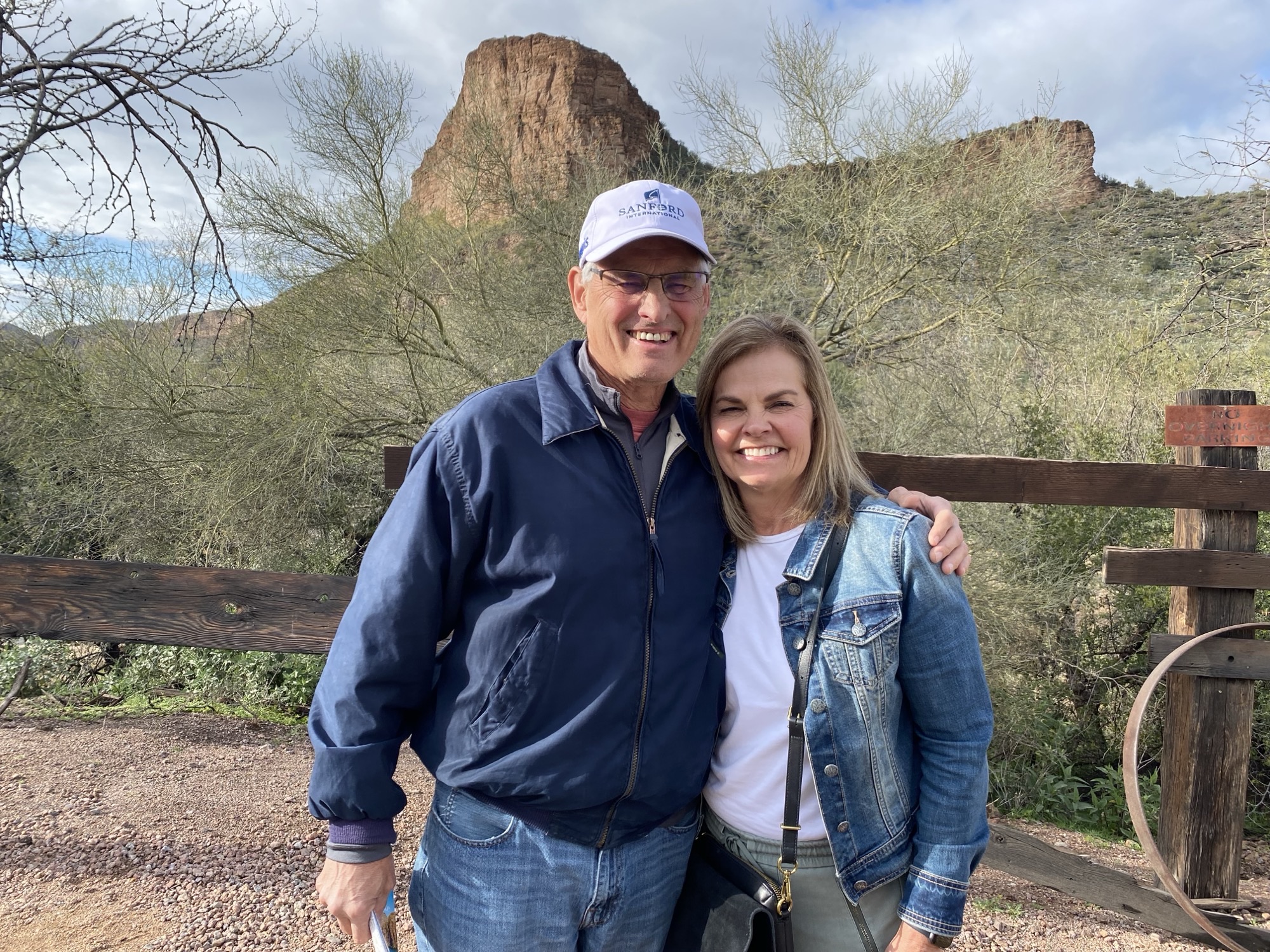 Pam and Dennis Hanneman in Nature