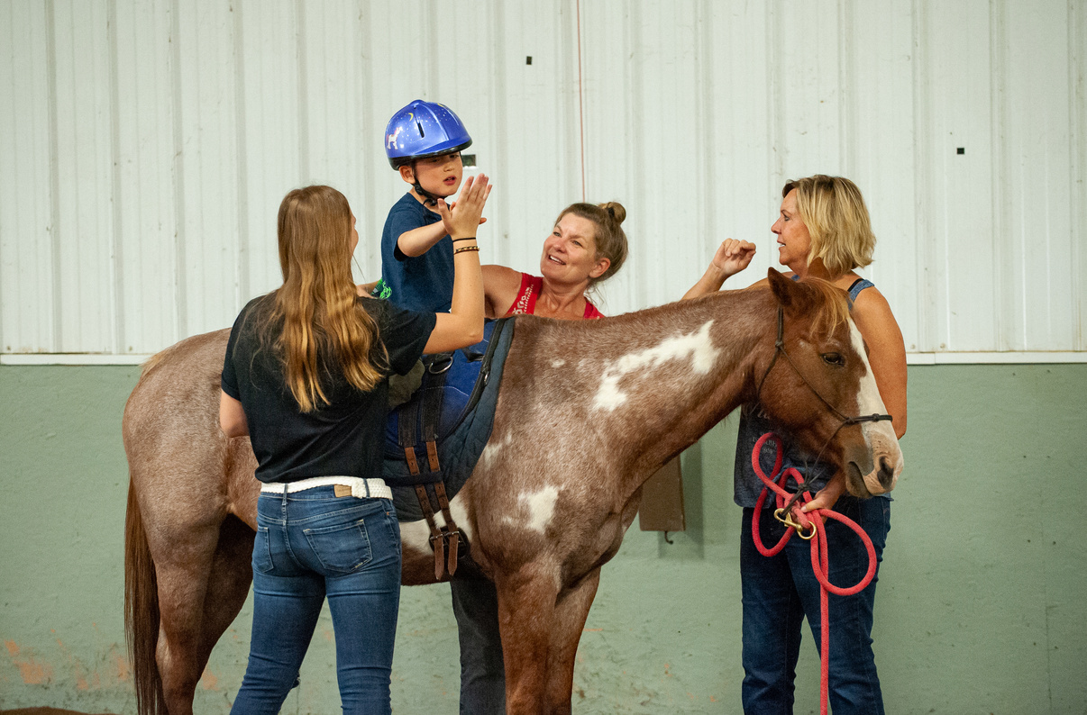 HorsePower staff during a training