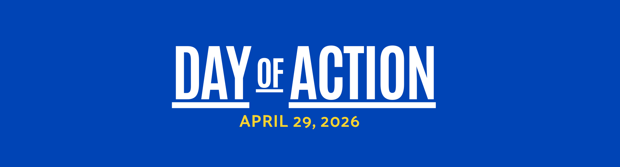 2026 Day of Action