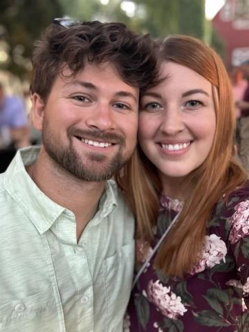 Rachael and her husband Hans