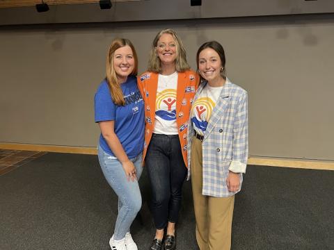 Rachael, Kim, and Taryn