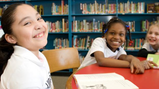 Children reading